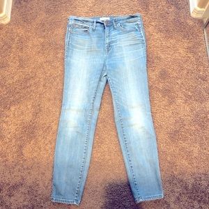 Madewell 10 inch High Riser Skinny Skinny, size 31